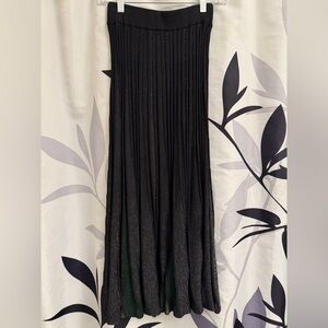 Prima Sparkle Pleated Midi Skirt